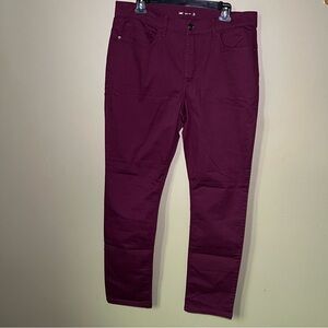Lee Easy fit slim jeans, Burgandy